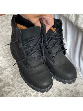 Timberland 6” Black Womens Boots